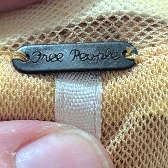 Vintage "NWT","Free People", Maxi Rose Gold Sequence Long Skirt - Picture 8 of 9